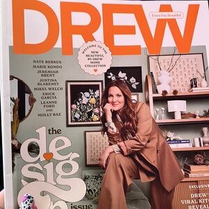New magazine with Drew Barrymore